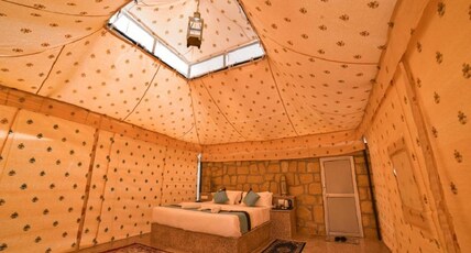 The Carvaan Resort Room Type - Deluxe Swiss Tent with Free Wifi.