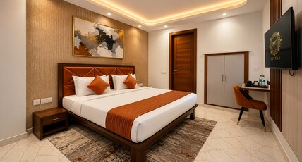 Hotel Palm View by JMD Group Room Type - Executive Package Room with Airport Pickup & Drop