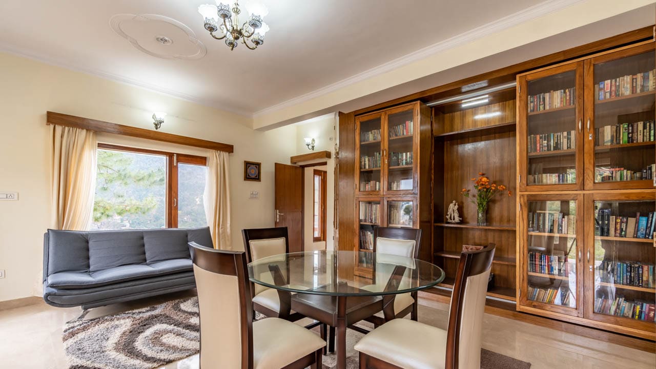 Lake View 3BHK w Pool in Bhimtal |Gargi Cottages - Tap to explore photos