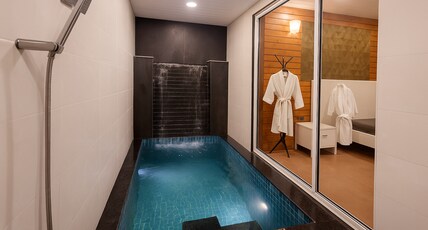 Rumourss Sky Villa & Resort Room Type - Super Deluxe Room with Private Heated Pool and Jacuzzi - Ground Floor Rumourss Sky Villa & Resort Room Type - Super Deluxe Room with Private Heated Pool and Jacuzzi - Ground Floor