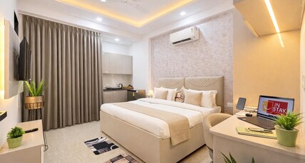 Instay Luxury Studio Service Apartment S51A Room Type - Studio With Kitchen and Back Balcony