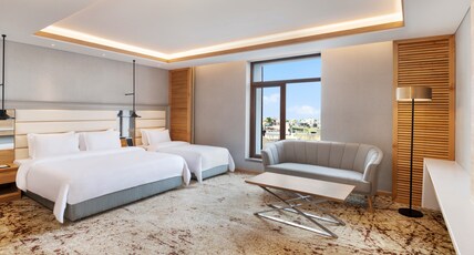 The Residency Towers Puducherry Room Type - Deluxe  Suite with Bathtub