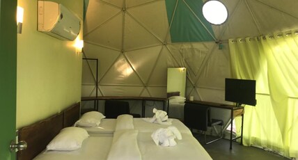 Lemongrass Hill Eco-Retreat Room Type - Quadruple Geodesic Dome