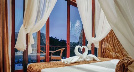 Corbett Vanvaas Resort Room Type - Premium Pool Cottage