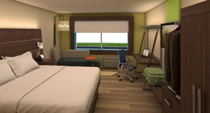 Holiday Inn Express & Suites VAN HORN Room Type - 1 King Bed Suite Sofa Bed Comm Access