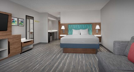 Hampton Inn Waterloo Room Type - 1 KING STE SOFABED NONSMOK