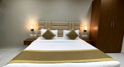 The Byke Select - Shanti Villa | (Pan India Pure Veg Hotel Chain) Room Type - Deluxe Room The Byke Select - Shanti Villa | (Pan India Pure Veg Hotel Chain) Room Type - Deluxe Room