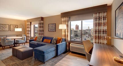 Hilton Garden Inn Terre Haute Room Type - 1 KING ACC 1BDRM STE W TUB