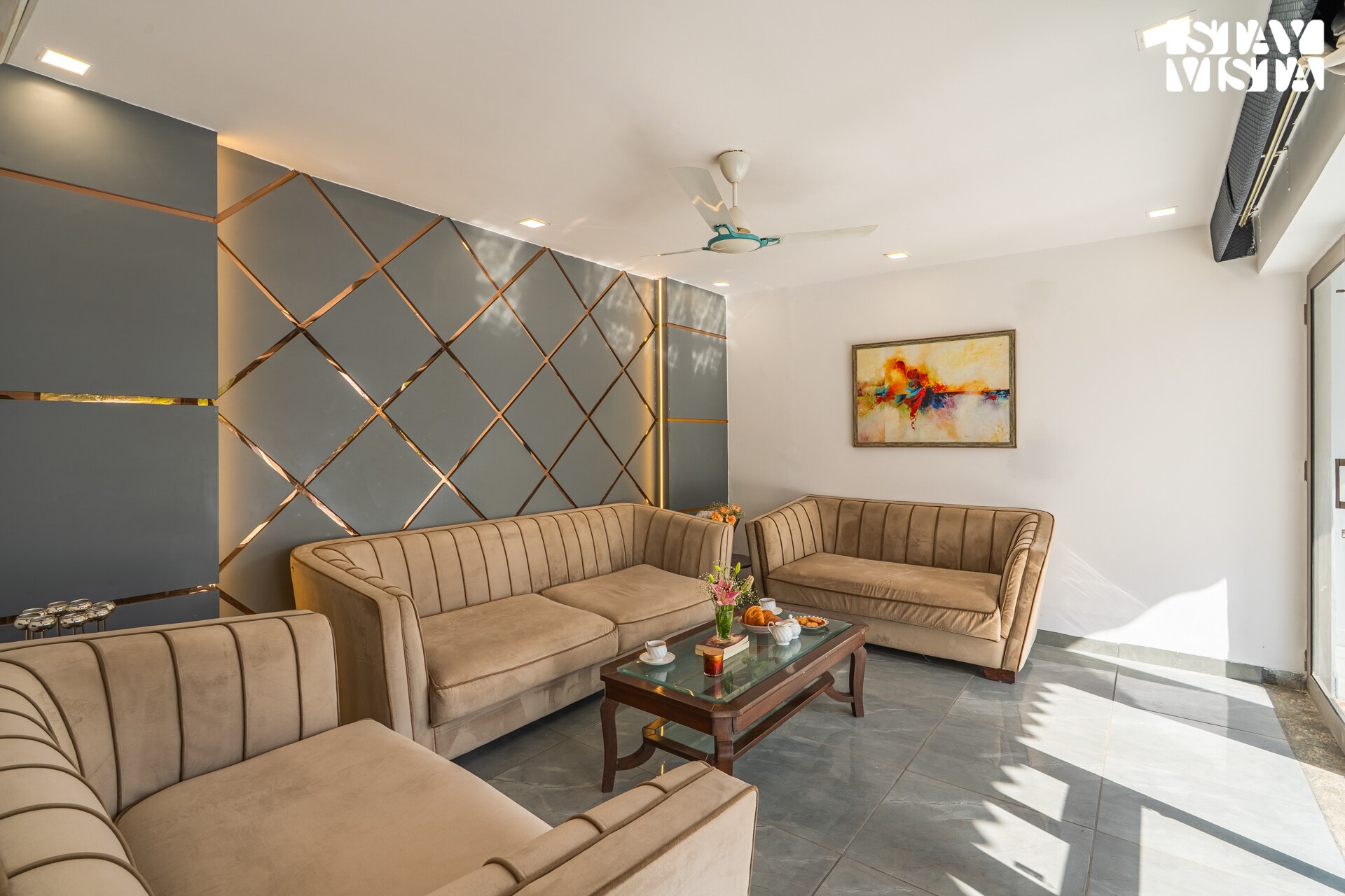 StayVista at Kaimalgarh Aravalli Estate with Pool & Lake view - Tap to explore photos