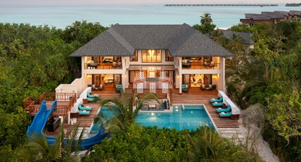 Hideaway Beach Resort & Spa Room Type - Sultan Beach Residence with Private Pool & Slide (5 Bedrooms)