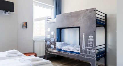 a&o Copenhagen Norrebro Room Type - Quadruple Room