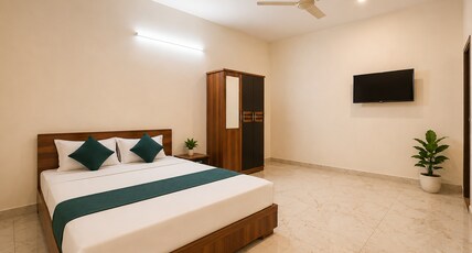 Rams Guest House Meadows Room Type - Deluxe Double Room with Extra Bed (101)
