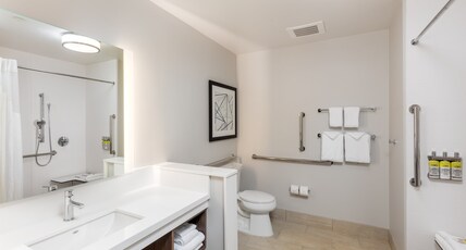 Holiday Inn Express & Suites Moreno Valley - Riverside Room Type - 1 King Standard Mobil Access Roll Shwr