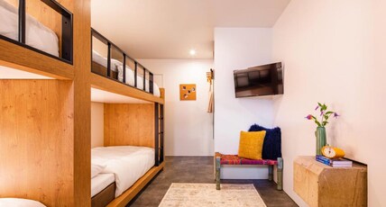 Bunk Hotel Amsterdam Room Type - BUNK ROOM FOR 4 FRIENDS