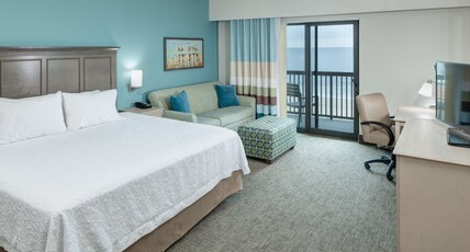 Hampton Inn & Suites by Hilton Carolina Beach Oceanfront Room Type - 1K STD O F W HEAR ACC BAL