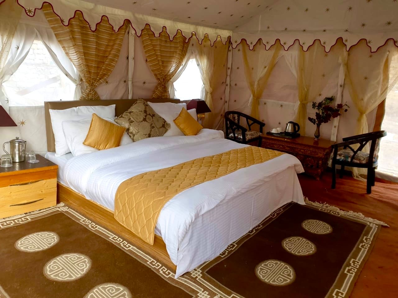 Royal Deluxe Camp | Tents & Cottages - Tap to explore photos