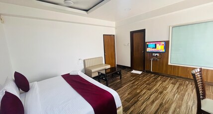 Hotel Kailas Residency (Managed By Knight Hotels) Room Type - President Suite Room With Balcony Hotel Kailas Residency (Managed By Knight Hotels) Room Type - President Suite Room With Balcony