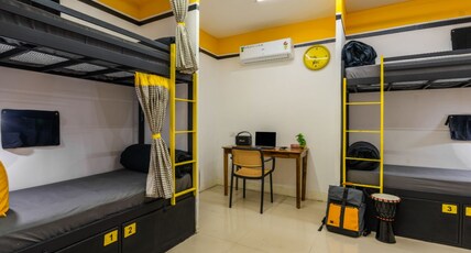 The Hosteller Fort Kochi, Ocean Edge Room Type - Bed in 6 Bed Female Dormitory - External Shared Washroom