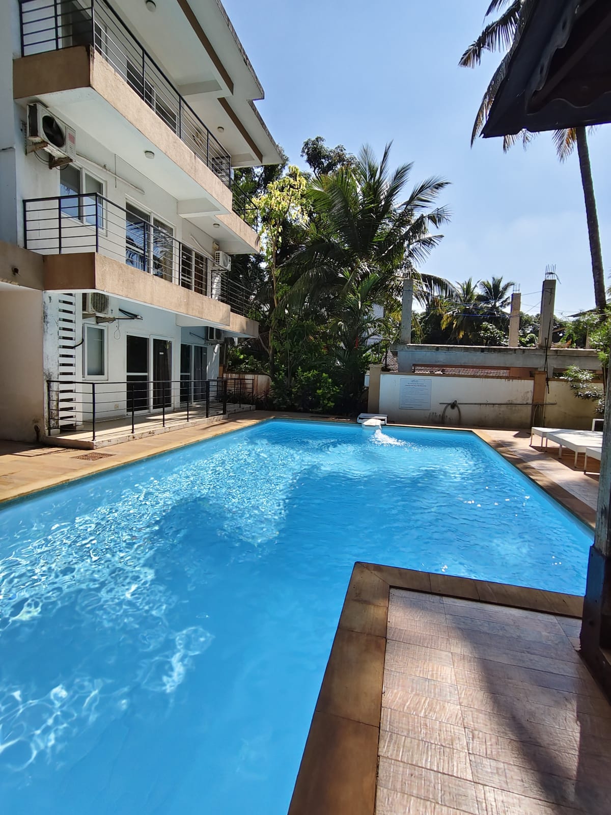 2 BHK Private Terrace Loft Style with Pool view Arpora - Tap to explore photos