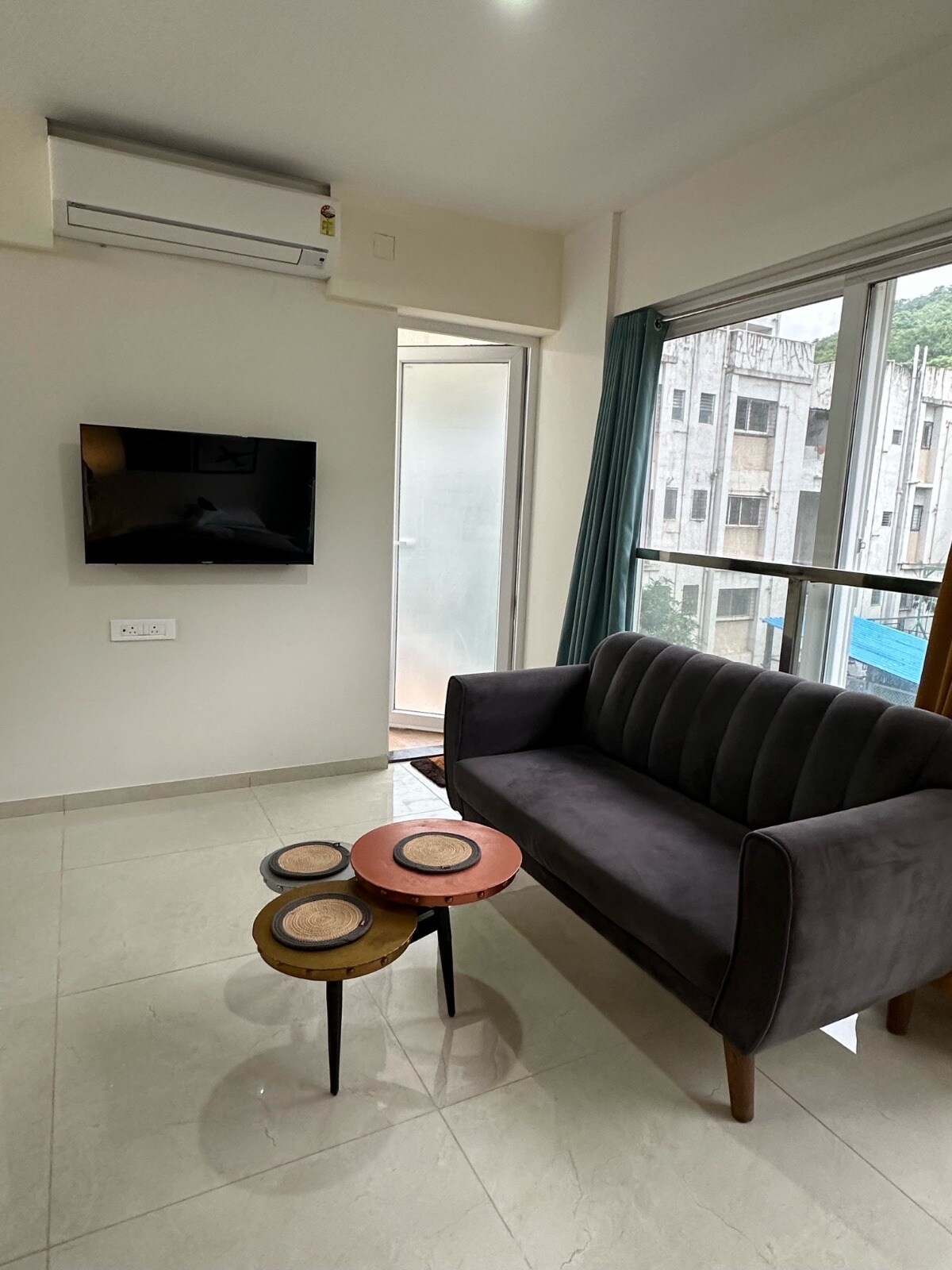 Spacious Studio Apt High Floor Private By Abhibha Stays in Pashan Pune - Tap to explore photos