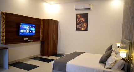The Veda Greens Resort Room Type - Superior Room Garden facing and sit out area