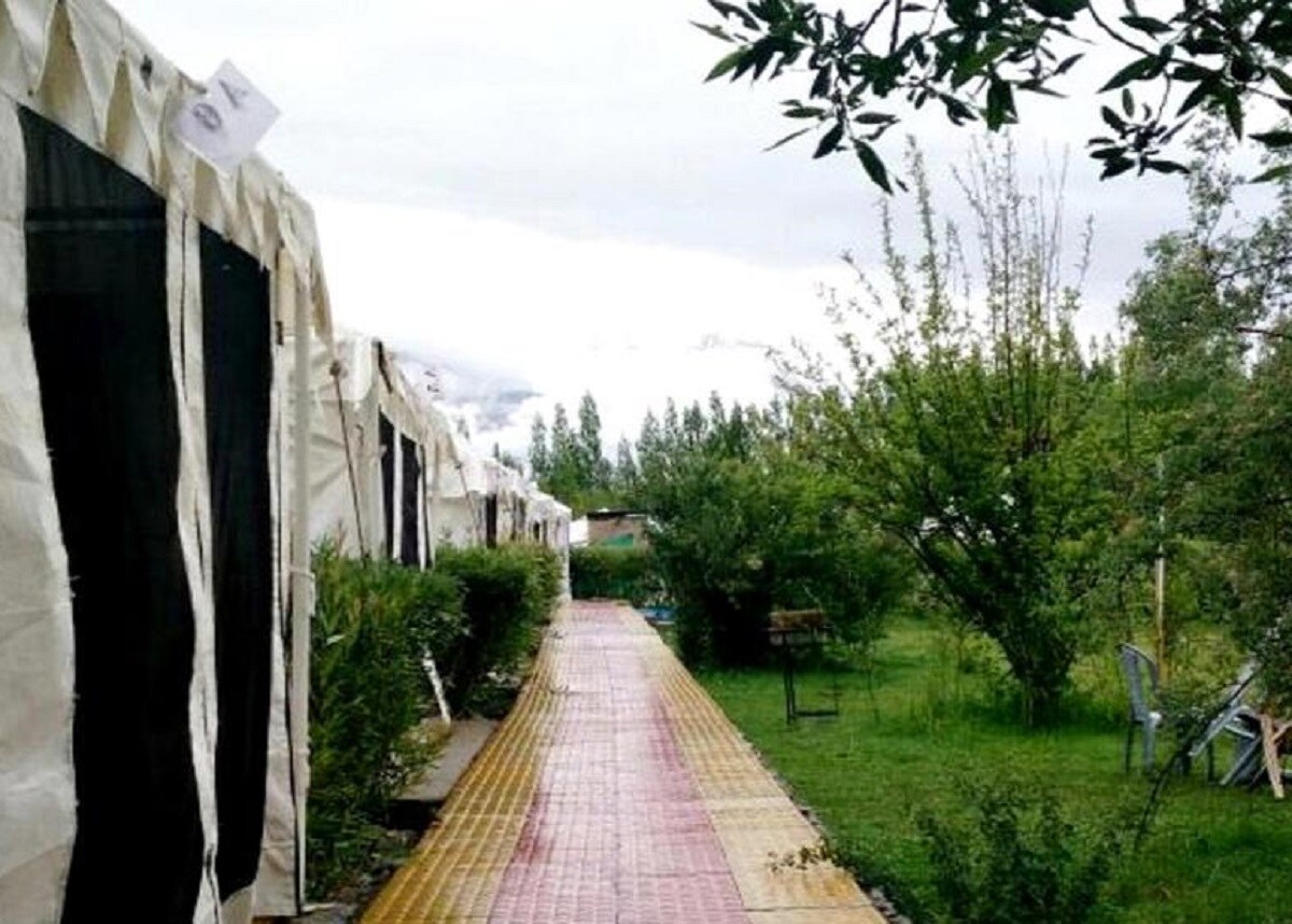 Ladakh Summer Camp Hunder - Tap to explore photos
