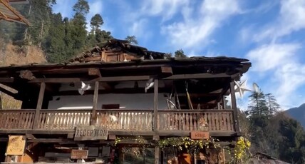 Camp Ujhi Dhar by OERTH Room Type - Mountain View Kath-Kuni wood House