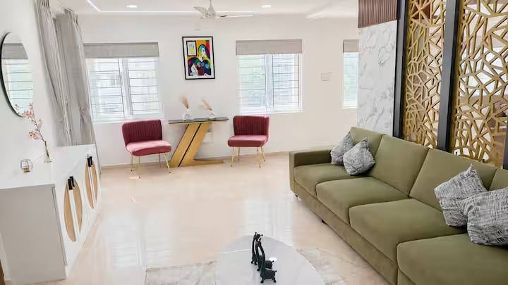 Luxury 3BR designer apartment in Banjara Hills - Tap to explore photos