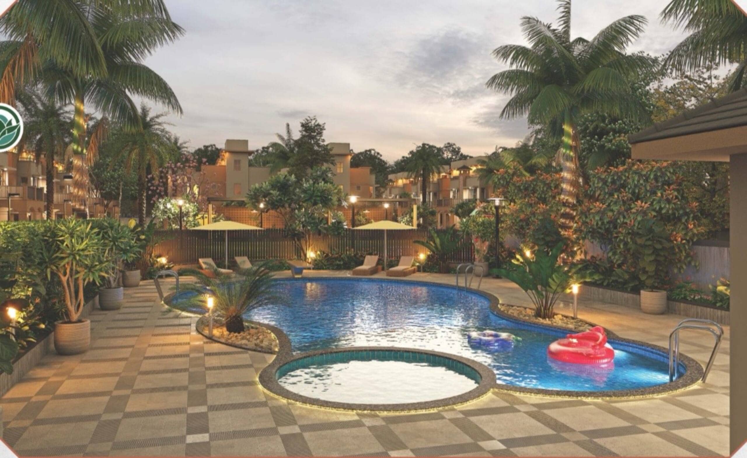 Luxurious 3 BHK Villa with Private Pool - Tap to explore photos