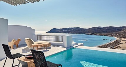 Royal Myconian Room Type - GRAND EXECUTIVE Suite with Sea View & Private Pool