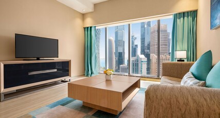 Wyndham Doha West Bay Room Type - One Bedroom Apartment, Sea View Wyndham Doha West Bay Room Type - One Bedroom Apartment, Sea View