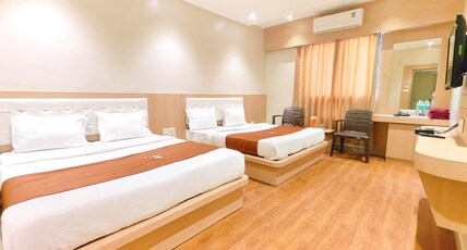 Hotel Yog Palace Room Type - Standard Family Room AC (4 Occupancy) Hotel Yog Palace Room Type - Standard Family Room AC (4 Occupancy)