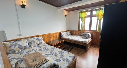 Hangkhim Homestay Room Type - Twin bedroom with mountain view