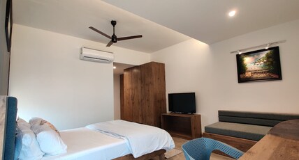JenJon Karjat Resort | Hallelujah Villa Room Type - Mountain View Room with Living Area and Lawn JenJon Karjat Resort | Hallelujah Villa Room Type - Mountain View Room with Living Area and Lawn