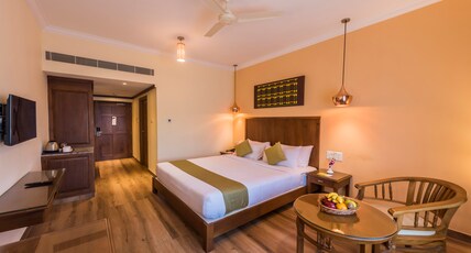 Regenta Central Herald Room Type - Executive Room Enjoy Happy Hour 1+1 Mocktail timing 11 am -7 Pm