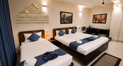 The Happy Nest- A Boutique Stay | 7 min away from Nemcare Hospital and GMCH Room Type - Family Triple Room The Happy Nest- A Boutique Stay | 7 min away from Nemcare Hospital and GMCH Room Type - Family Triple Room