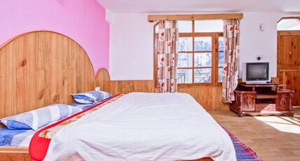 Orchards House - The Hidden Tribe | Hostel Room Type - Deluxe Double room with Attached bathroom