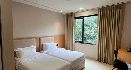 Nirvana Nest - Corporate Stay, Gomti Nagar, Lucknow Room Type - Super Deluxe Twin Bed Room