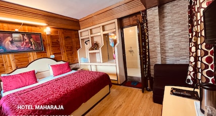 HOTEL MAHARAJA (Walkable Distance From Mall Road ) Room Type - Three Bed Mount view (mountain view) HOTEL MAHARAJA (Walkable Distance From Mall Road ) Room Type - Three Bed Mount view (mountain view)