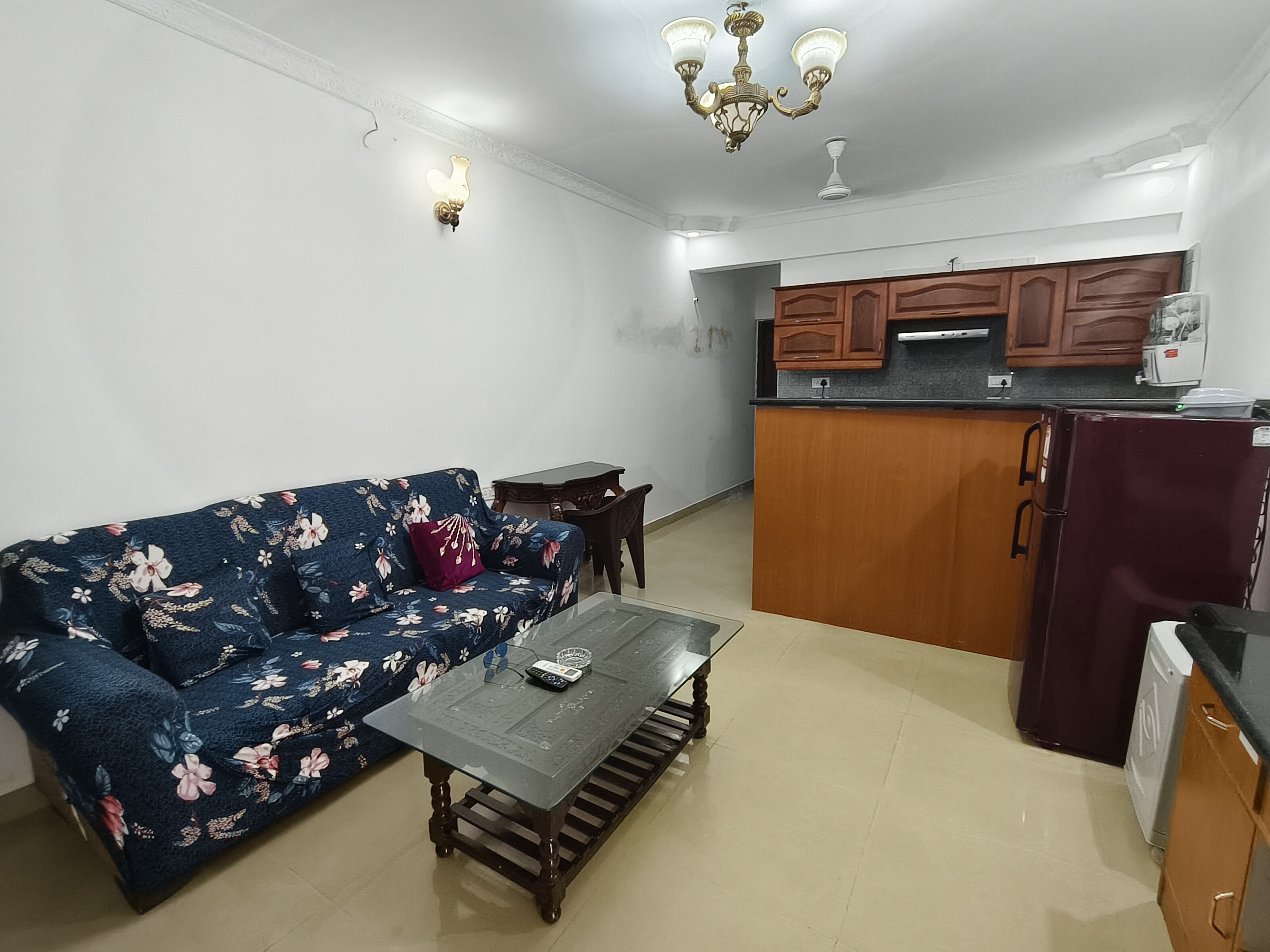 1BHK1-GF-AC | 100mbps-WiFi | WM | BackUp-nr-Candolim - Tap to explore photos