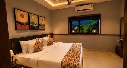 Madhuvan Resort Room Type - Deluxe Room with Balcony and Garden View