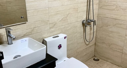 Hotel Mount N Lake (10 min walk from mall road) Room Type - lake view family room Hotel Mount N Lake (10 min walk from mall road) Room Type - lake view family room