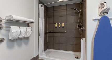undefined Room Type - Accessible - 1 King, Mobility Accessible, Roll In Shower, Wi-Fi, Non-Smoking, Full Breakfast