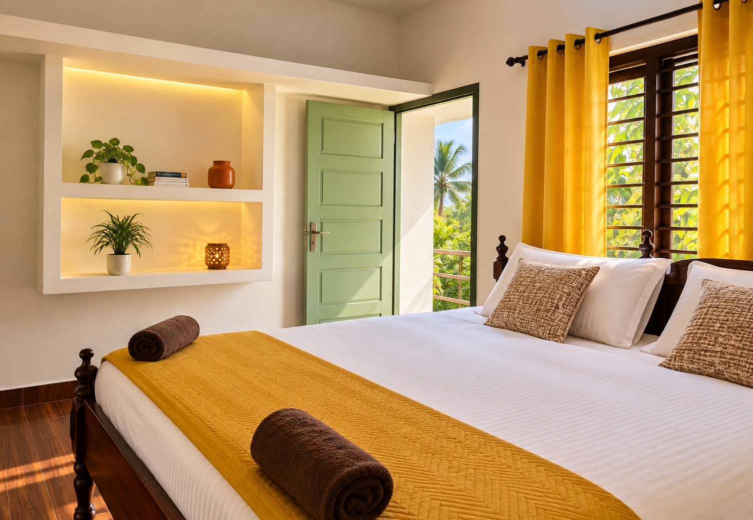 Pupa Homestay, Varkala Cliff - Tap to explore photos