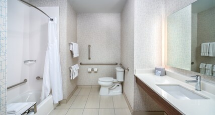 Holiday Inn Express & Suites BRANDON Room Type - 1 King Standard Mobility Accessible Tub