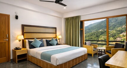 Beas River Retreat Room Type - Deluxe Room with Mountain View
