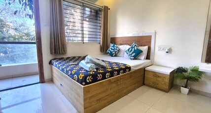 Aman Luxuriya Apartments Room Type - Aman Luxuriya 101 | Entire 1BHK Flat | Balcony | Kitchen | Wifi | AC