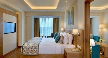 Golden Sarovar Portico Room Type - Deluxe Suite with Living Room