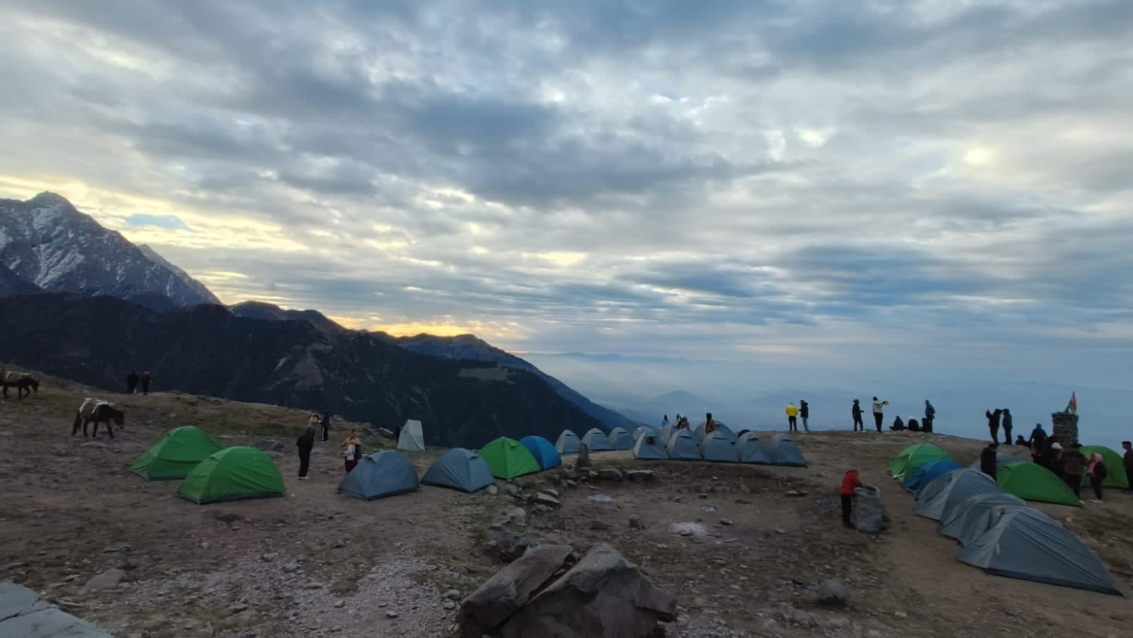 Mcleodganj Track Camping - Tap to explore photos