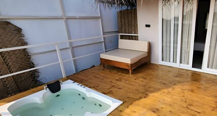Destiny Goa Beach Resort Room Type - Ocean-Edge Jacuzzi Chalet